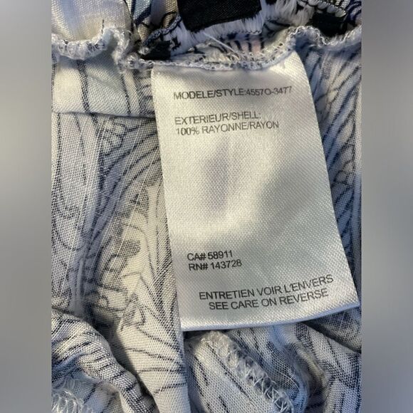 TRIBAL SPLIT LEG PALAZZO PANT Small - Picture 9 of 10